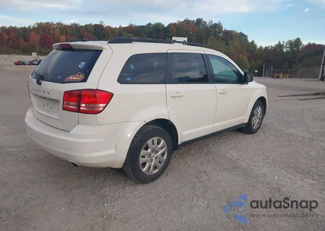 2017 Dodge Journey Se из США, поврежденный, VIN 3C4PDCAB1HT545398